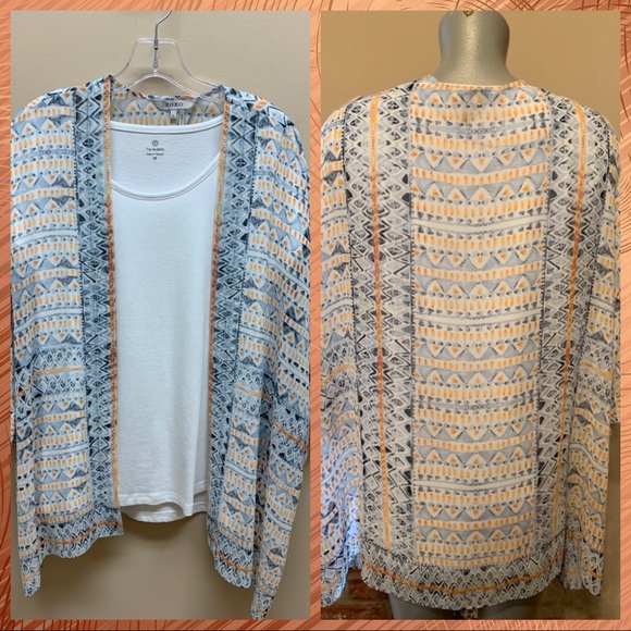 2 for $20🍒 🧡Sheer Summer Top🧡 - Picture 1 of 6